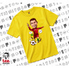 Κίτρινο Άνετο παιδικό T-Shirt από 100% βαμβάκι, για κάθε μέρα. Vegan & OEKO-TEX πιστοποιημένο.