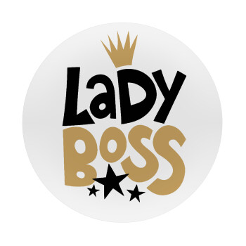 Lady Boss, Mousepad Στρογγυλό 20cm