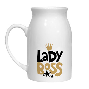 Lady Boss, Κανάτα Γάλακτος, 450ml (1 τεμάχιο)
