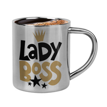 Lady Boss, Κουπάκι μεταλλικό διπλού τοιχώματος για espresso (220ml)