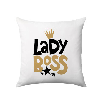 Lady Boss, Μαξιλάρι καναπέ 40x40cm περιέχεται το  γέμισμα
