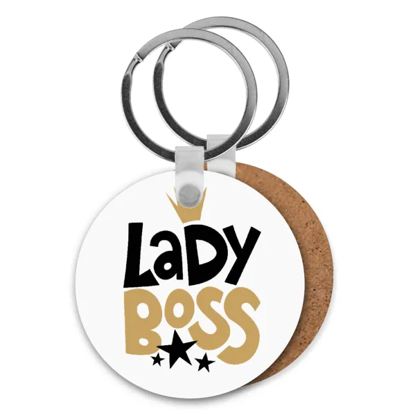 Lady Boss — Ξύλινο στρογγυλό