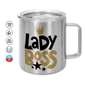 Lady Boss, Mug Stainless steel double wall 300ml
