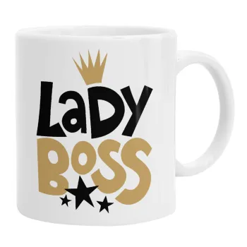 Lady Boss, Κούπα, κεραμική, 330ml