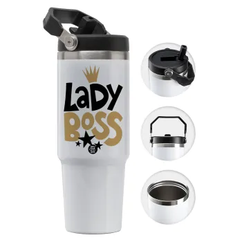 Lady Boss, Θερμός Ανοξείδωτο 30oz με χερούλι