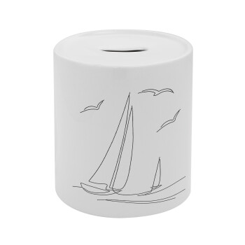 Ιστιοπλοΐα Sailing, Κουμπαράς πορσελάνης με τάπα