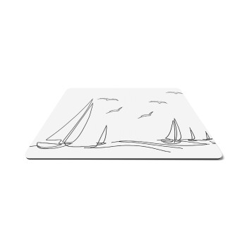 Ιστιοπλοΐα Sailing, Mousepad ορθογώνιο 27x19cm