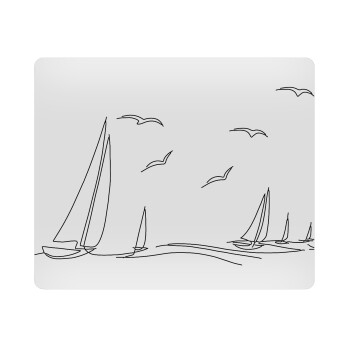 Ιστιοπλοΐα Sailing, Mousepad ορθογώνιο 23x19cm