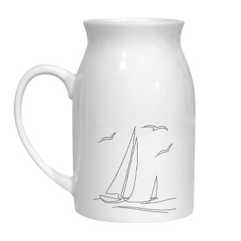 Ιστιοπλοΐα Sailing, Κανάτα Γάλακτος, 450ml (1 τεμάχιο)