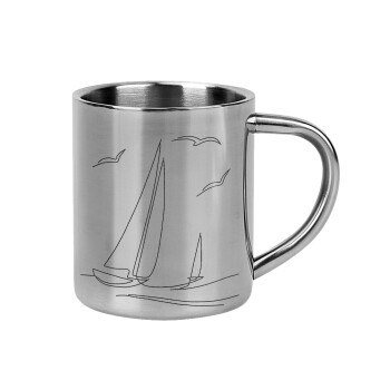 Ιστιοπλοΐα Sailing, Κούπα Ανοξείδωτη διπλού τοιχώματος 300ml
