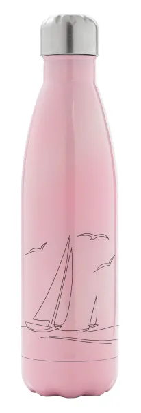 Sailing — Metal mug thermos Pink Iridiscent (Stainless steel), double wall, 500ml