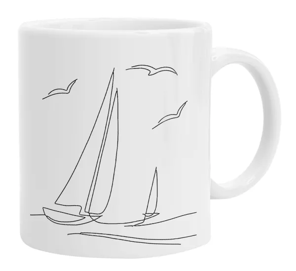 Ιστιοπλοΐα Sailing — Κούπα, κεραμική, 330ml