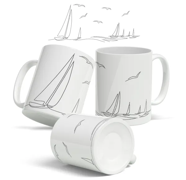 Ιστιοπλοΐα Sailing — Κούπα, κεραμική, 330ml