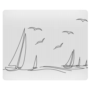 Sailing, Mousepad rect 23x19cm
