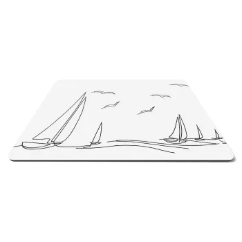 Sailing, Mousepad rect 27x19cm
