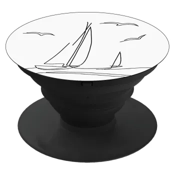 Ιστιοπλοΐα Sailing, Phone Holders Stand  Μαύρο Βάση Στήριξης Κινητού στο Χέρι