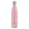 Μεταλλικό παγούρι θερμός Ροζ Ιριδίζον (Stainless steel), διπλού τοιχώματος, 500ml
