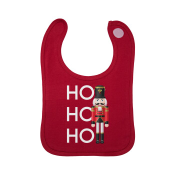 Μολυβένιος στρατιώτης, Σαλιάρα με Σκρατς Κόκκινη 100% Organic Cotton (0-18 months)