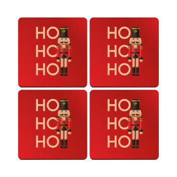 Μολυβένιος στρατιώτης, ΣΕΤ x4 Σουβέρ ξύλινα τετράγωνα plywood (9cm)