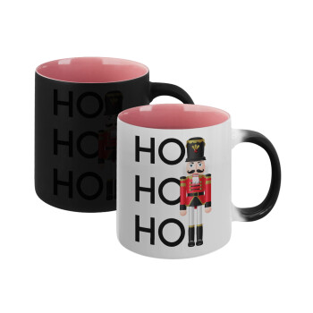 Μολυβένιος στρατιώτης, Κούπα Μαγική εσωτερικό ΡΟΖ, κεραμική 330ml που αλλάζει χρώμα με το ζεστό ρόφημα