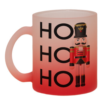 Μολυβένιος στρατιώτης, Κούπα γυάλινη δίχρωμη με βάση το κόκκινο ματ, 330ml