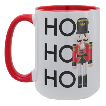 Nutcracker, Κούπα Mega 15oz, κεραμική Κόκκινη, 450ml