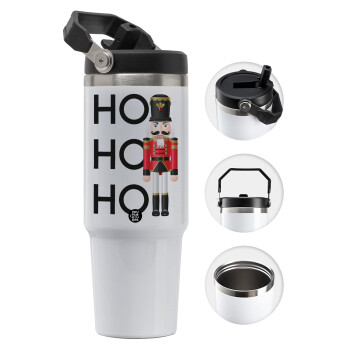 Nutcracker, 30oz stainless Steel Tumbler with Handle