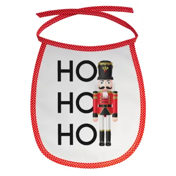 Μολυβένιος στρατιώτης, Σαλιάρα μωρού αλέκιαστη με κορδόνι Κόκκινη