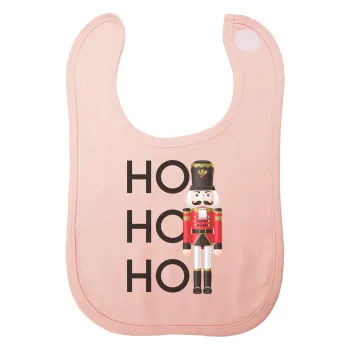 Μολυβένιος στρατιώτης, Σαλιάρα με Σκρατς ΡΟΖ 100% Organic Cotton (0-18 months)