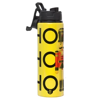 Μολυβένιος στρατιώτης, Μεταλλικό παγούρι νερού με καπάκι ασφαλείας, αλουμινίου 850ml