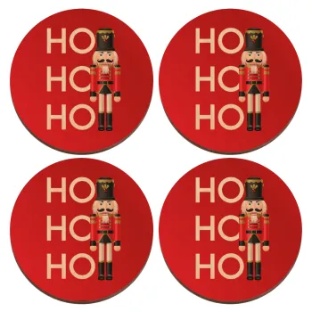 Μολυβένιος στρατιώτης, ΣΕΤ x4 Σουβέρ ξύλινα στρογγυλά plywood (9cm)