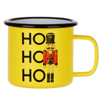 Nutcracker, Metallic enamel MATT Yellow cup 360ml