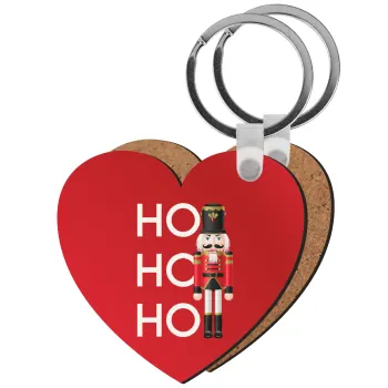 Nutcracker, Μπρελόκ Ξύλινο καρδιά MDF