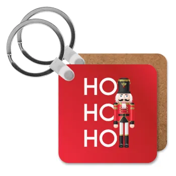 Nutcracker, Μπρελόκ Ξύλινο τετράγωνο MDF