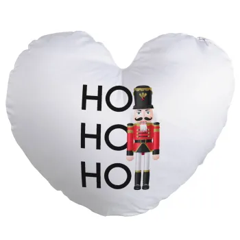 Nutcracker, Μαξιλάρι καναπέ καρδιά 40x40cm περιέχεται το  γέμισμα