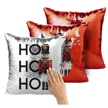 Μολυβένιος στρατιώτης, Μαξιλάρι καναπέ Μαγικό Κόκκινο με πούλιες 40x40cm περιέχεται το γέμισμα