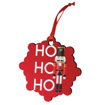 Μολυβένιος στρατιώτης, Στολίδι Χριστουγεννιάτικο στολίδι snowflake ξύλινο 7.5cm