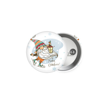 Christmas nordic gnomes, Κονκάρδα παραμάνα 5.9cm