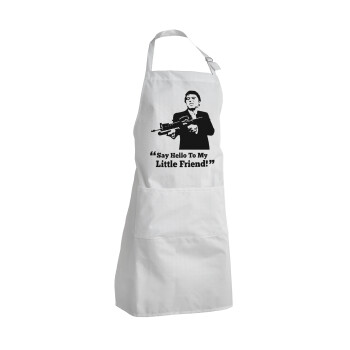Scarface, Adult Chef Apron (with sliders and 2 pockets)