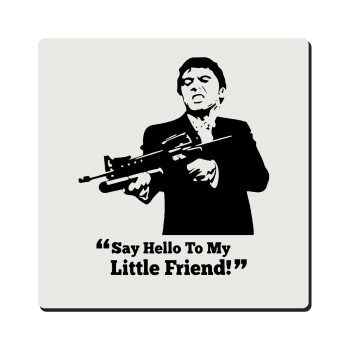 Scarface, Τετράγωνο μαγνητάκι ξύλινο 6x6cm