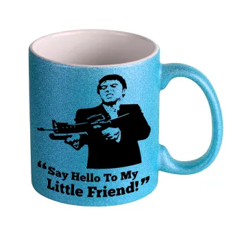 Scarface, Κούπα Σιέλ Glitter που γυαλίζει, κεραμική, 330ml