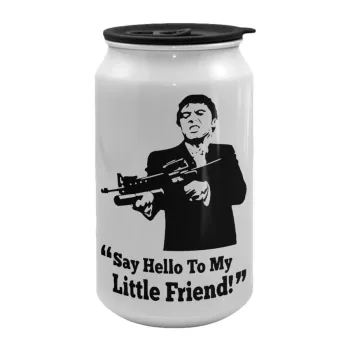 Scarface, Κούπα ταξιδιού μεταλλική με καπάκι (tin-can) 500ml