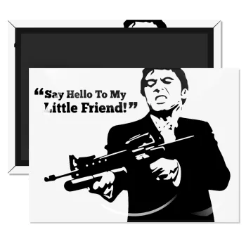 Scarface, Ορθογώνιο μαγνητάκι ψυγείου διάστασης 9x6cm