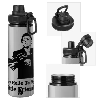 Scarface, Μεταλλικό παγούρι νερού με καπάκι ασφαλείας, αλουμινίου 850ml