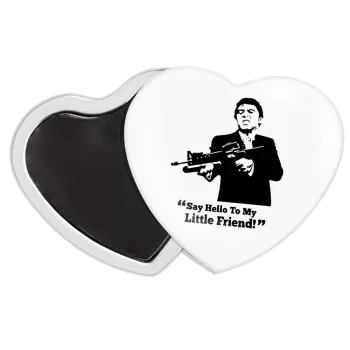 Scarface, Μαγνητάκι καρδιά (57x52mm)