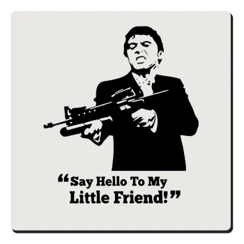 Scarface, Τετράγωνο μαγνητάκι ξύλινο 6x6cm