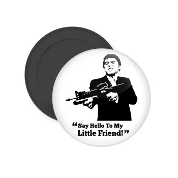 Scarface, Μαγνητάκι ψυγείου στρογγυλό διάστασης 5cm