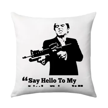 Scarface, Μαξιλάρι καναπέ 40x40cm περιέχεται το  γέμισμα