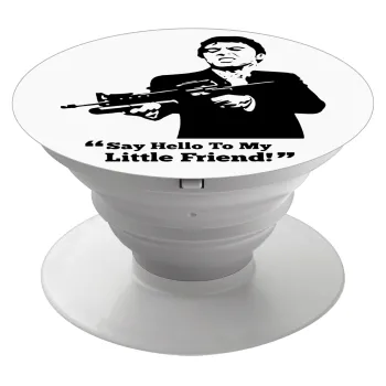 Scarface, Phone Holders Stand  White Hand-held Mobile Phone Holder