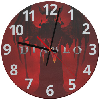 Diablo iv, Ρολόι τοίχου γυάλινο (30cm)